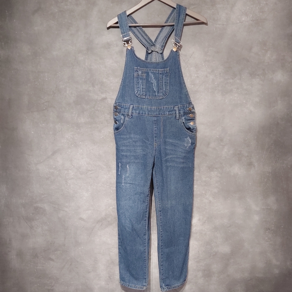 Falmer Heritage Distressed Jeans Overalls